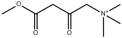 1-Butanaminium, 4-methoxy-N,N,N-trimethyl-2,4-dioxo- Structure