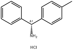 (R)-(4-Methylphenyl)(phenyl)methanamine hydrochloride 구조식 이미지