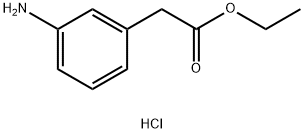 ethyl 2-(3-aminophenyl)acetate Hydrochloride Structure