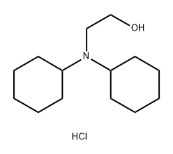 2-(dicyclohexylamino)ethanol hydrochloride 구조식 이미지