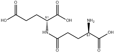 D-γ-Glutamyl-D-glutamic acid 구조식 이미지