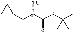 S-3-Cyclopropylalanine tert-butyl ester Structure
