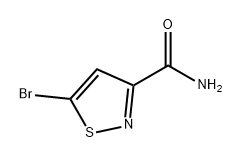 5-bromo-1,2-thiazole-3-carboxamide Structure