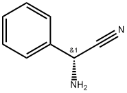 Benzeneacetonitrile, α-amino-, (αR)- 구조식 이미지