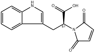 N-MALEONYL-(S)-TRYPTOPHANE Structure