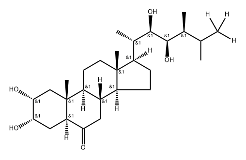 Castasterone-d3 Structure