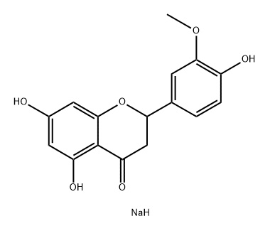 HOMOERIODICTYOL,SODIUMSALT Structure