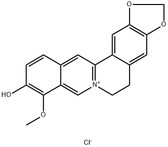 Thalifendine Chloride Structure