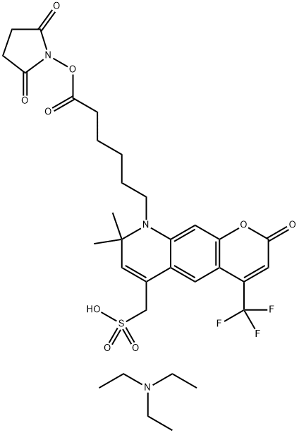 AF430 NHS ester 구조식 이미지