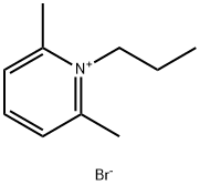 Pyridinium, 2,6-dimethyl-1-propyl-, bromide (1:1) Structure