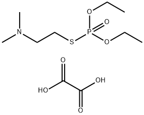 Phosphorothioic acid, S-[2-(dimethylamino)ethyl] O,O-diethyl ester, ethanedioate (1:1) 구조식 이미지