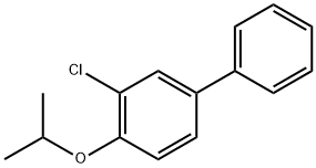 3-Chloro-4-isopropoxy-1,1'-biphenyl Structure