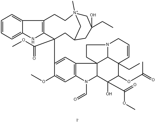 Vincristine Methiodide Structure