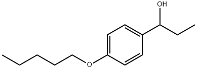 1-(4-(pentyloxy)phenyl)propan-1-ol Structure