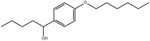 α-Butyl-4-(hexyloxy)benzenemethanol Structure