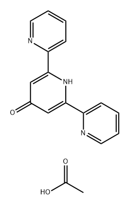 [2,2':6',2''-Terpyridin]-4'(1'H)-one, monoacetate (9CI) Structure