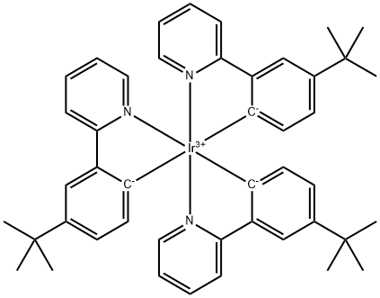 fac-Ir(3-tBu-ppy)3 Structure