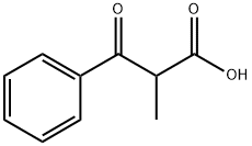 Benzenepropanoic acid, α-methyl-β-oxo- 구조식 이미지