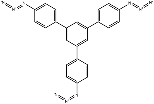 1,1':3',1''-Terphenyl, 4,4''-diazido-5'-(4-azidophenyl)- 구조식 이미지