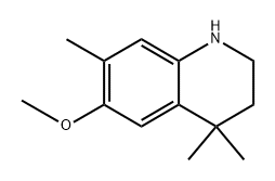 6-methoxy-4,4,7-trimethyl-2,3-dihydro-1H-quinoline Structure