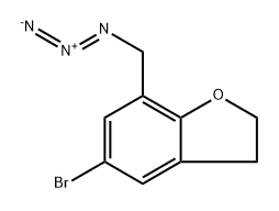 7-(azidomethyl)-5-bromo-2,3-dihydro-1-benzofuran Structure