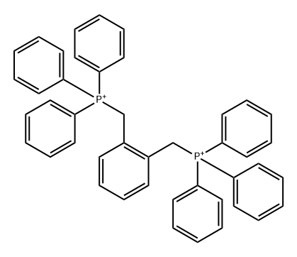 1,2-Bis(methyltriphenylphosphonium)phenyl dichloride 구조식 이미지