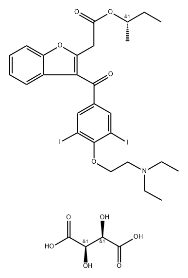 Budiodarone Structure