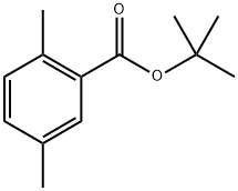 tert-butyl 2,5-dimethylbenzoate Structure