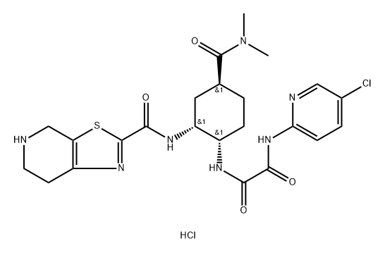 Edoxaban M6 구조식 이미지