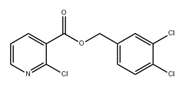 (3,4-dichlorophenyl)methyl 2-chloropyridine-3-carboxylate Structure