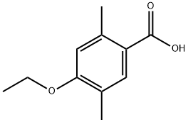 4-Ethoxy-2,5-dimethylbenzoic acid Structure