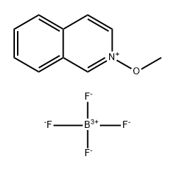 Isoquinolinium, 2-methoxy-, tetrafluoroborate(1-) (1:1) Structure
