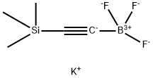 PotassiuM (2-triMethylsilyl)ethynyltrifluoroborate Structure