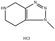 1-Methyl-1H,4H,5H,6H,7H-[1,2,3]triazolo[4,5-c]pyridine dihydrochloride Structure