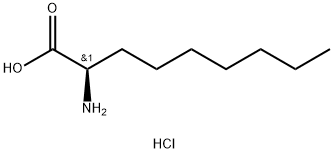 (R)-2-aminononanoic acid HCl 구조식 이미지