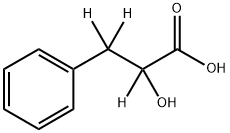 DL-3-phenyllactic Acid-d3 구조식 이미지