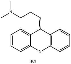 N,N-Dimethyl-3-(9H-thioxanthen-9-yl 구조식 이미지