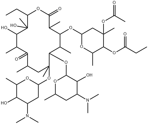 Megalomicin C2 구조식 이미지