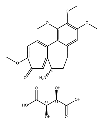 Desacetylcolchicine tartrate (NSC-36354) Structure