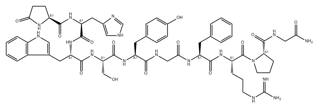 LHRH, Phe(7)- Structure