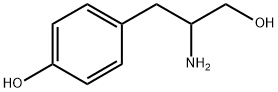 Benzenepropanol, β-amino-4-hydroxy- 구조식 이미지
