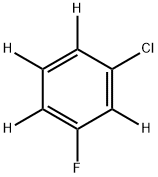 Benzene-1,2,3,5-d4, 4-chloro-6-fluoro- (9CI) Structure