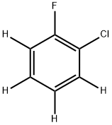 Benzene-1,2,3,4-d4, 5-chloro-6-fluoro- (9CI) Structure