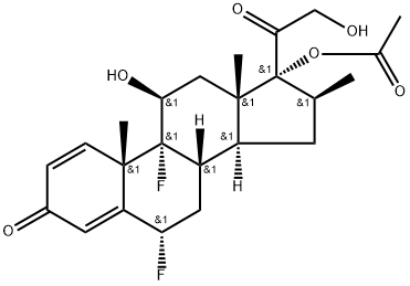 17-O-Acetyl Diflorasone Structure