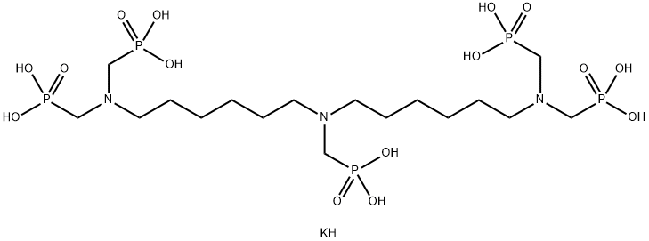 [[(포스포노메틸)이미노]비스[6,1-헥산디일니트릴로비스(메틸렌)]]테트라키스(포스폰산)데카포타슘염 구조식 이미지