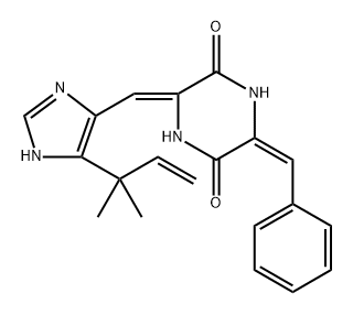 Dehydrophenylahistin(E） Structure