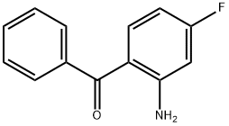 (2-amino-4-fluorophenyl)(phenyl)methanone Structure