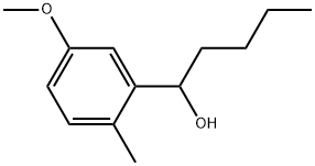 α-Butyl-5-methoxy-2-methylbenzenemethanol Structure