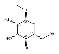 Methyl 2-amino-2-deoxy-a-D-mannopyranoside Structure