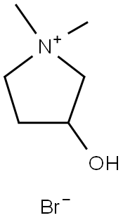 Glycopyrrolate Impurity (1,1-Dimethyl-3-Hydroxy-pyrrolidinium Bromide) 구조식 이미지